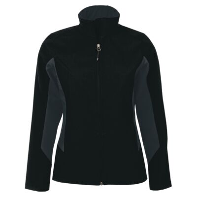 COAL HARBOUR® EVERYDAY COLOUR BLOCK WATER REPELLENT SOFT SHELL LADIES' JACKET Thumbnail
