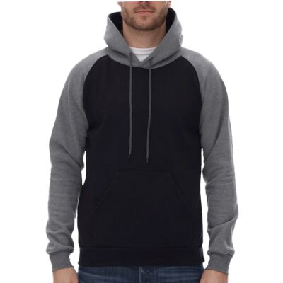 King Fashion Fleece Raglan Hooded Sweatshirt Thumbnail