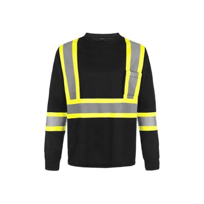 CSW - Beacon - Adult Long Sleeve Hi-Vis Poly Mesh T-Shirt Thumbnail