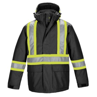 Armour - Hi-Vis Insulated Parka w/ Detachable Hood Thumbnail