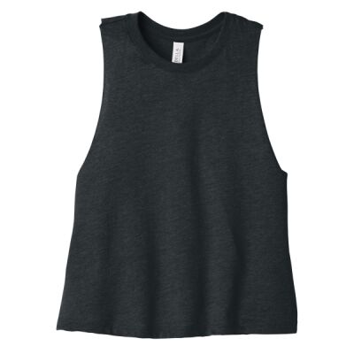 BELLA + CANVAS Women's Racerback Crop Tank Thumbnail